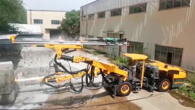 Hydraulic Tunneling Drilling Rig