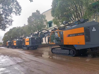 Integrated Surface DTH Drilling Rig, KT15