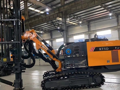 Integrated Surface DTH Drilling Rig, KT5J