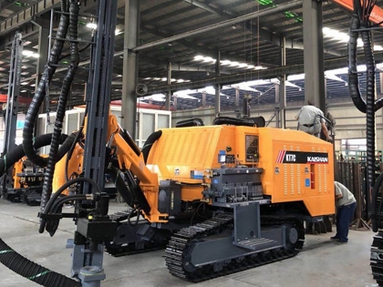 Integrated Surface DTH Drilling Rig, KT7C