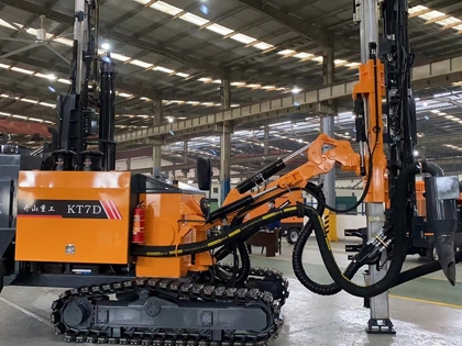 Integrated Surface DTH Drilling Rig, KT7D