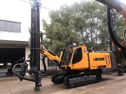 Integrated Surface DTH Drilling Rig, KT11