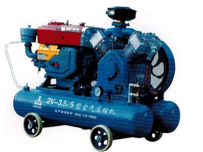 Diesel Driven Piston Compressor